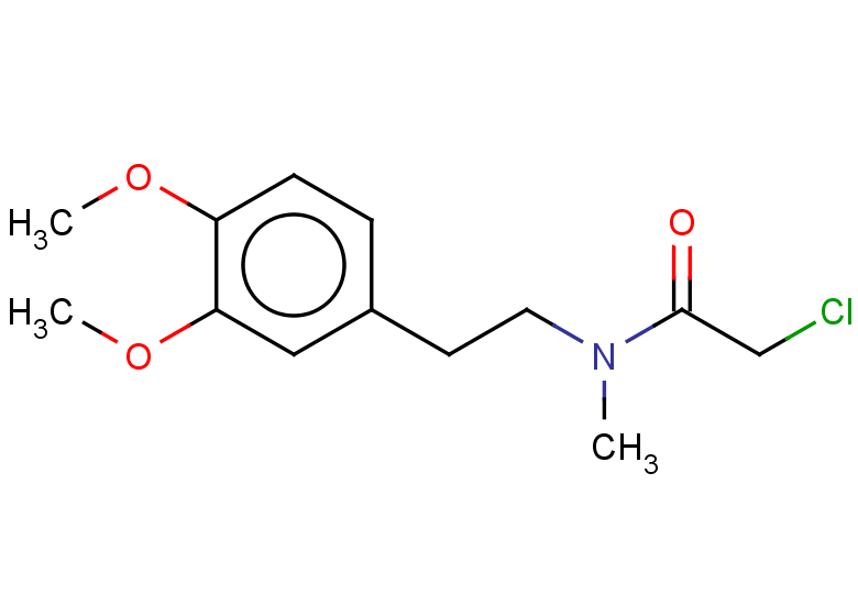 2-chloro-N-[2-(3,4-dimethoxyphenyl)ethyl]-N-methylacetamide