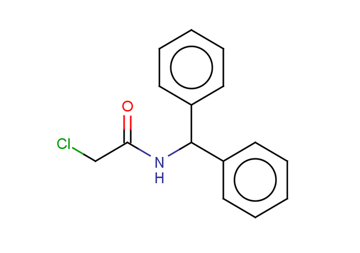 2-chloro-N-(diphenylmethyl)acetamide