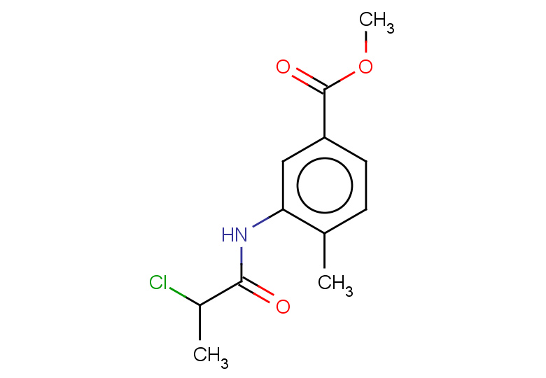 methyl 3-(2-chloropropanamido)-4-methylbenzoate