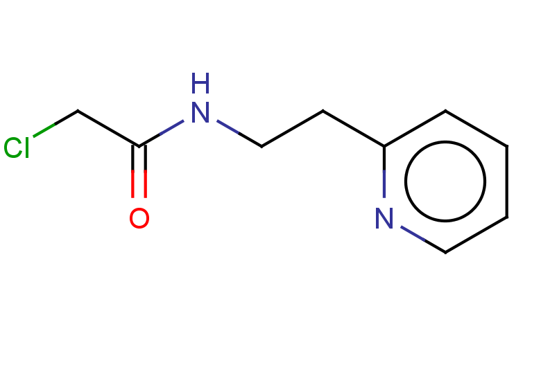 2-chloro-N-[2-(pyridin-2-yl)ethyl]acetamide