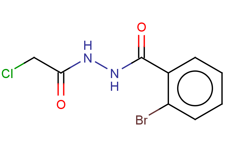 2-bromo-N'-(2-chloroacetyl)benzohydrazide