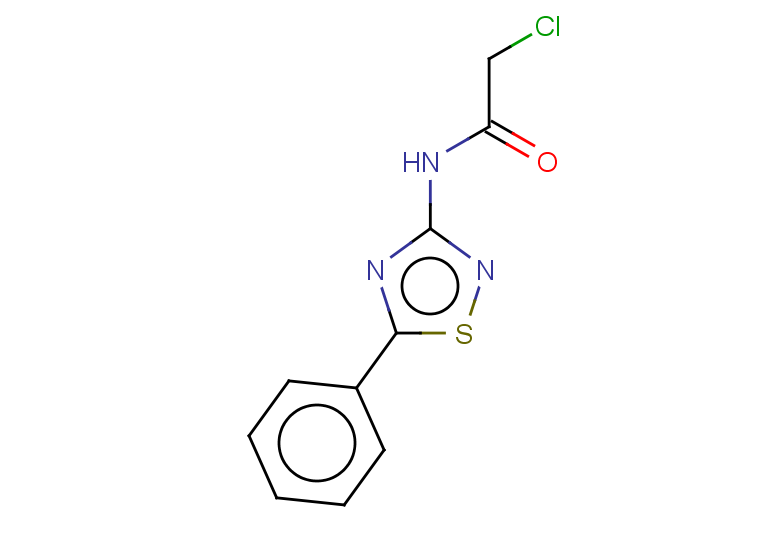 2-chloro-N-(5-phenyl-1,2,4-thiadiazol-3-yl)acetamide