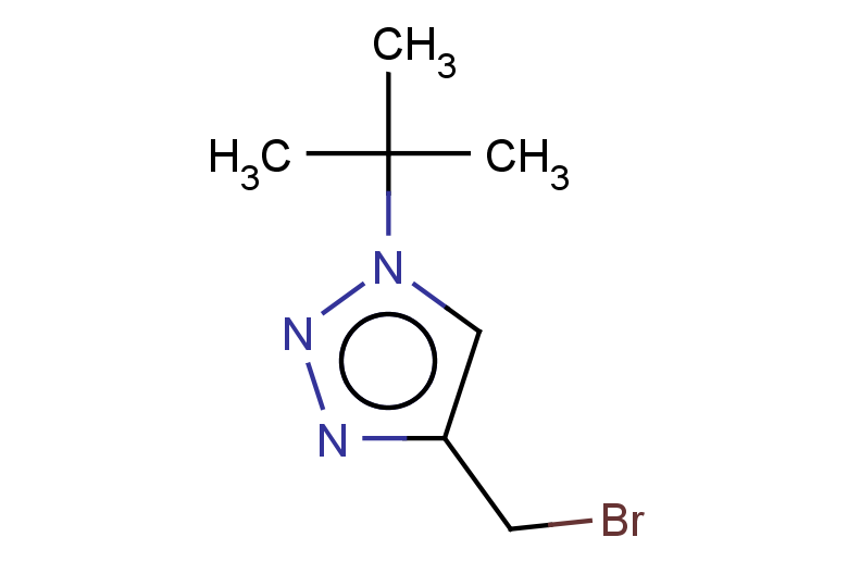 4-(bromomethyl)-1-tert-butyl-1H-1,2,3-triazole