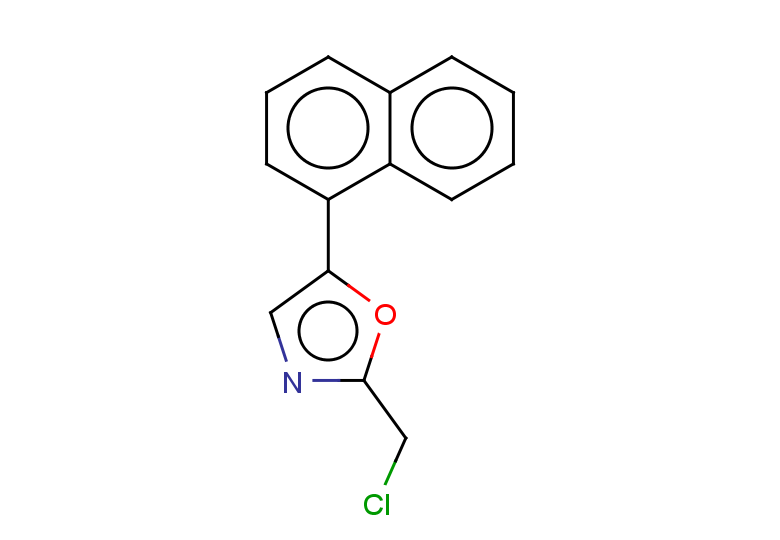 2-(chloromethyl)-5-(naphthalen-1-yl)-1,3-oxazole