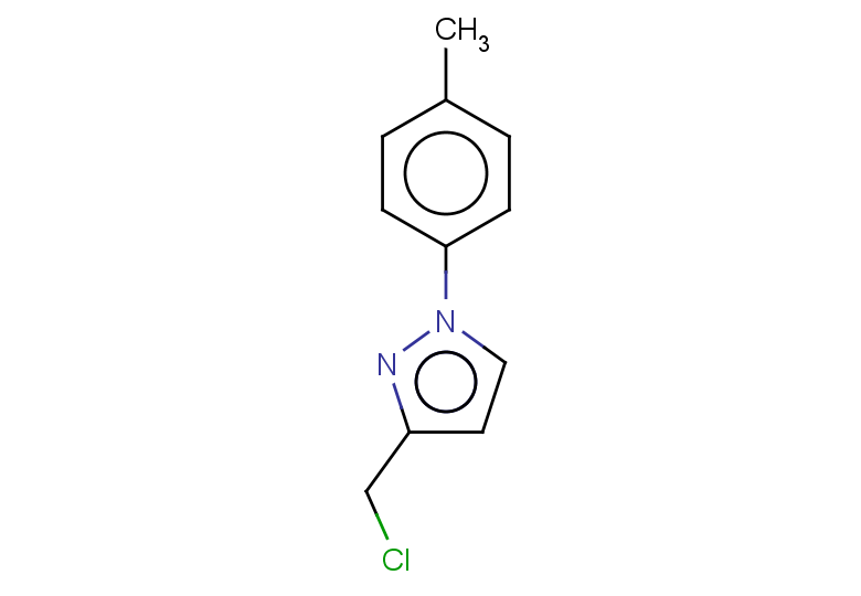3-(chloromethyl)-1-(4-methylphenyl)-1H-pyrazole