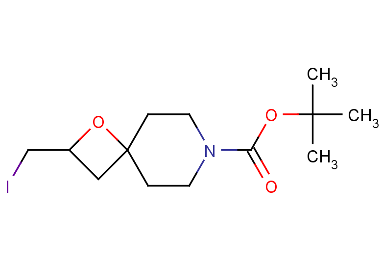 TERT-BUTYL 2-(IODOMETHYL)-1-OXA-7-AZASPIRO[3.5]NONANE-7-CARBOXYLATE