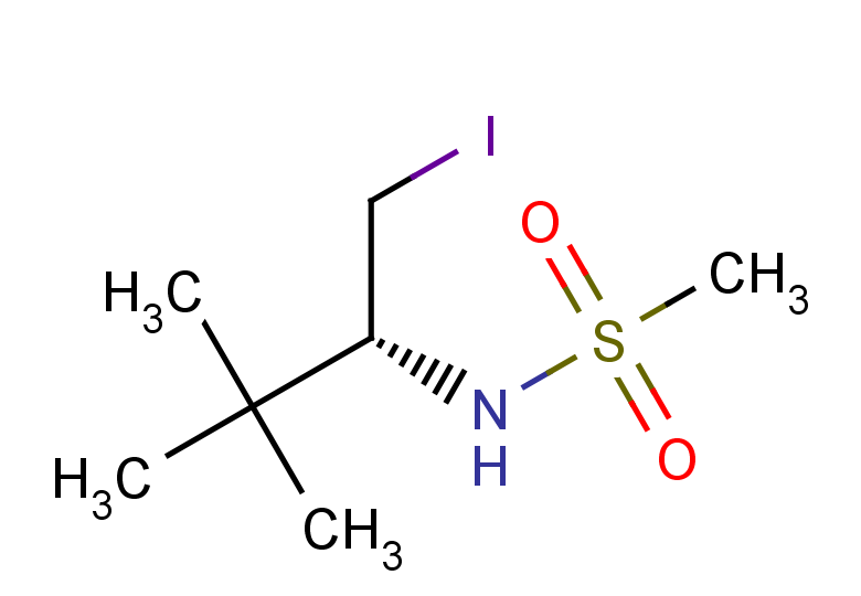 N-[(2R)-1-iodo-3,3-dimethylbutan-2-yl]methanesulfonamide
