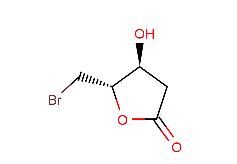 (4S,5S)-5-(bromomethyl)-4-hydroxyoxolan-2-one