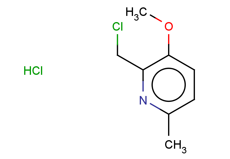 2-(chloromethyl)-3-methoxy-6-methylpyridine hydrochloride