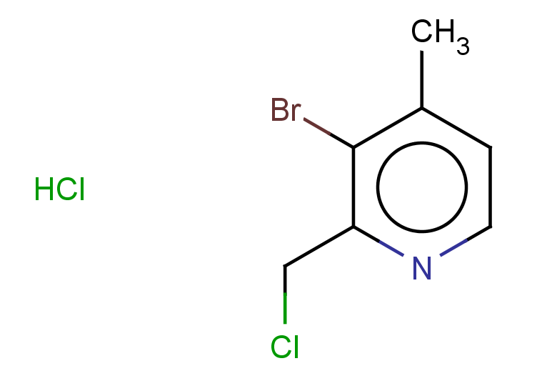 3-bromo-2-(chloromethyl)-4-methylpyridine hydrochloride