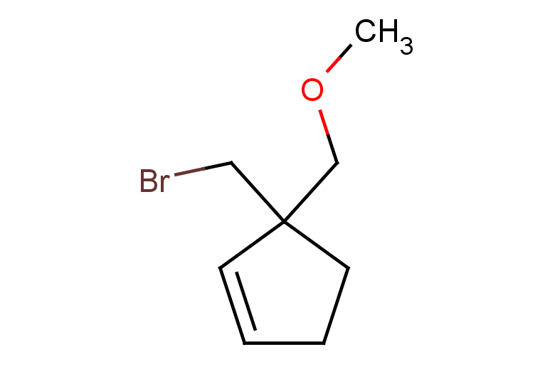 3-(bromomethyl)-3-(methoxymethyl)cyclopent-1-ene