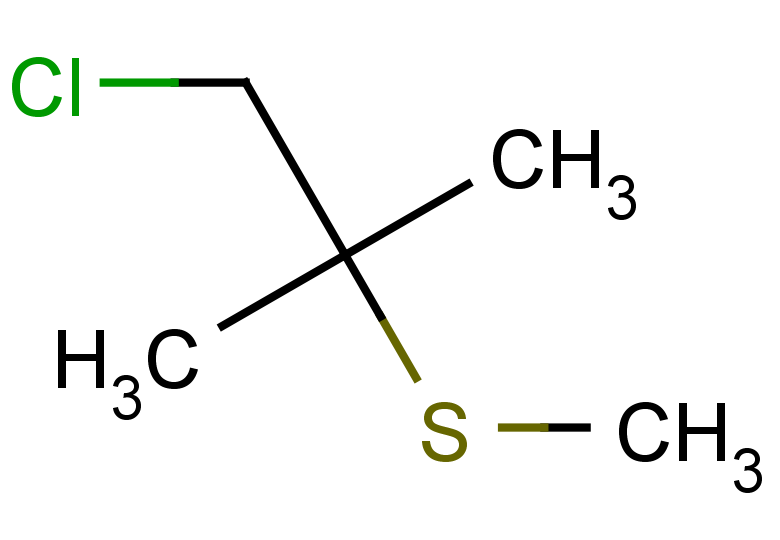 1-chloro-2-methyl-2-(methylsulfanyl)propane