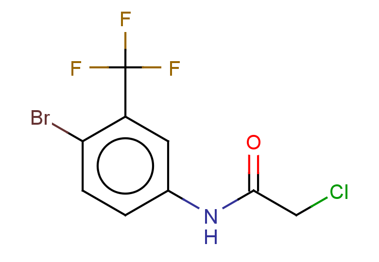 N-[4-bromo-3-(trifluoromethyl)phenyl]-2-chloroacetamide