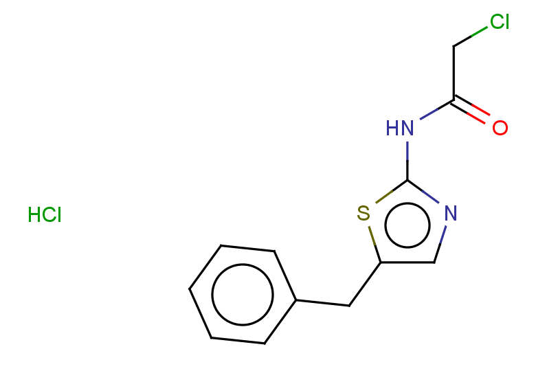 N-(5-benzyl-1,3-thiazol-2-yl)-2-chloroacetamide hydrochloride