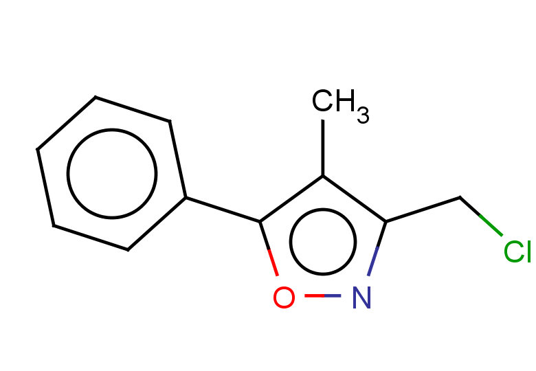 3-(chloromethyl)-4-methyl-5-phenyl-1,2-oxazole