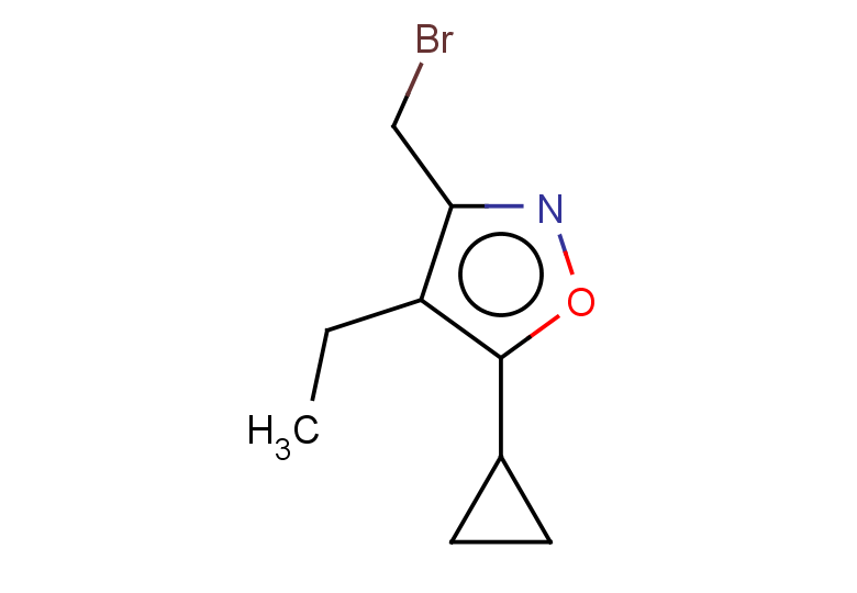 3-(bromomethyl)-5-cyclopropyl-4-ethyl-1,2-oxazole