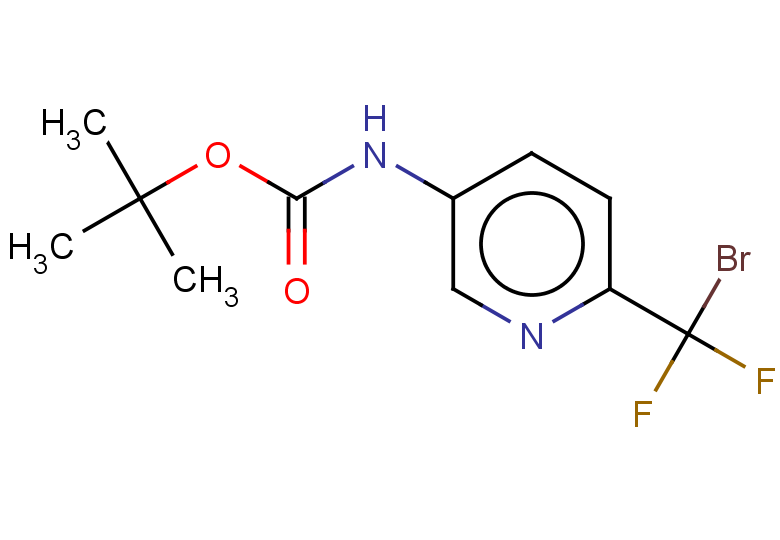 tert-butyl N-[6-(bromodifluoromethyl)pyridin-3-yl]carbamate