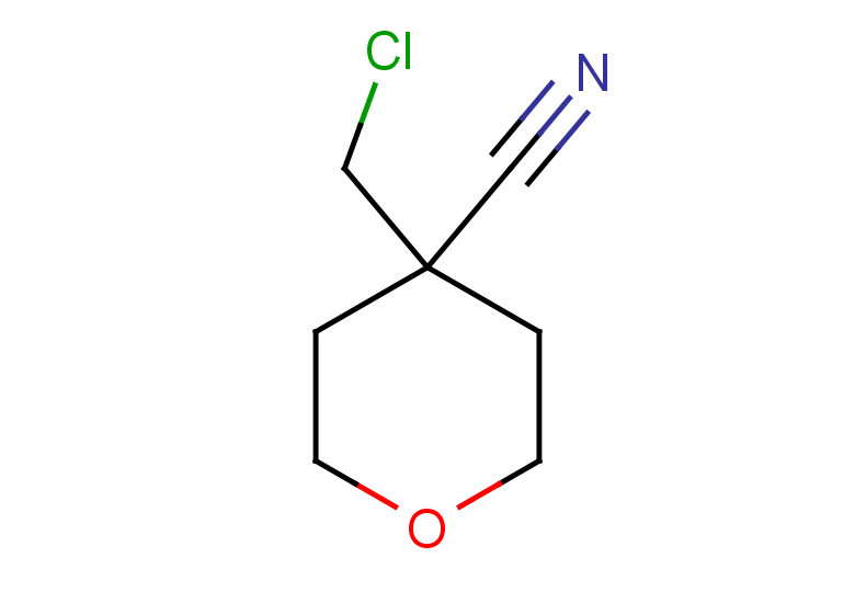 4-(chloromethyl)oxane-4-carbonitrile