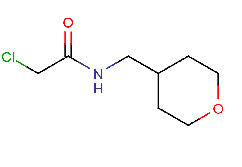 2-chloro-N-[(oxan-4-yl)methyl]acetamide