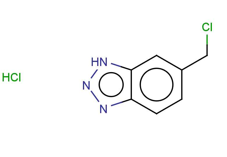 6-(chloromethyl)-1H-1,2,3-benzotriazole hydrochloride