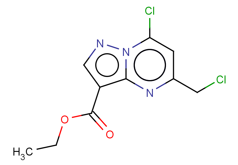ethyl 7-chloro-5-(chloromethyl)pyrazolo[1,5-a]pyrimidine-3-carboxylate