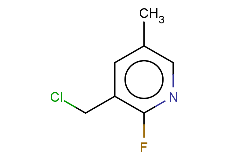3-(chloromethyl)-2-fluoro-5-methylpyridine