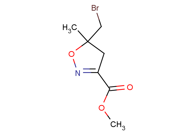 methyl 5-(bromomethyl)-5-methyl-4,5-dihydro-1,2-oxazole-3-carboxylate