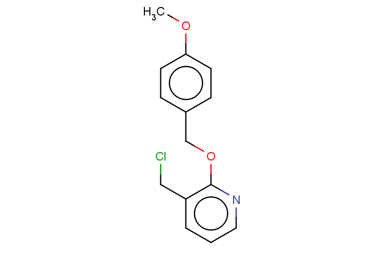 3-(chloromethyl)-2-[(4-methoxyphenyl)methoxy]pyridine