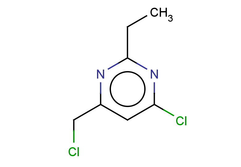 4-chloro-6-(chloromethyl)-2-ethylpyrimidine