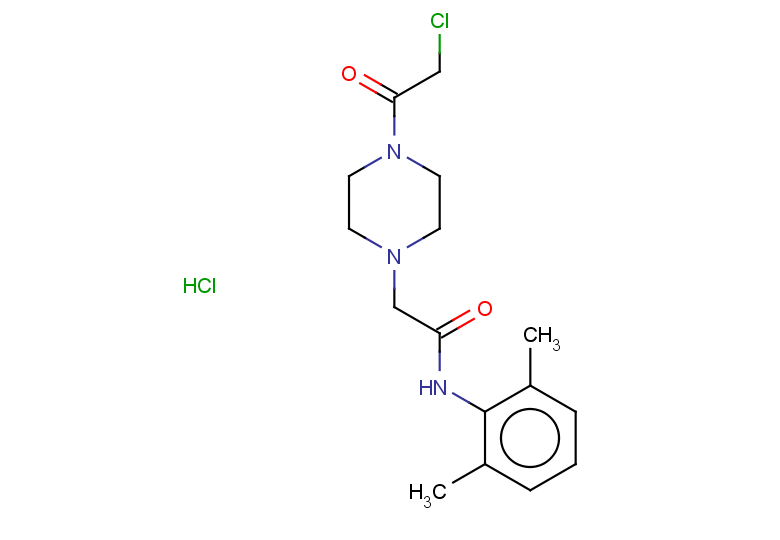 2-[4-(2-chloroacetyl)piperazin-1-yl]-N-(2,6-dimethylphenyl)acetamide hydrochloride