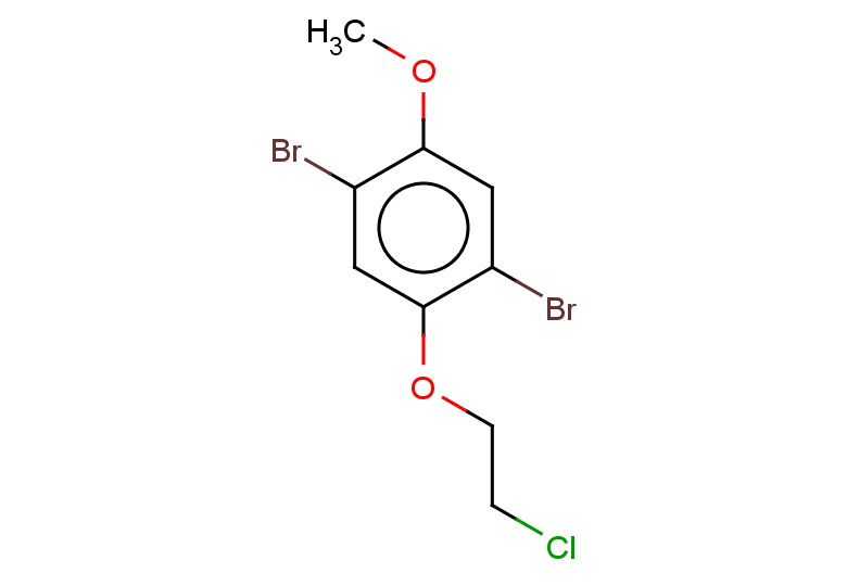 1,4-dibromo-2-(2-chloroethoxy)-5-methoxybenzene