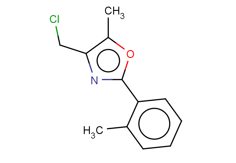 4-(chloromethyl)-5-methyl-2-(2-methylphenyl)-1,3-oxazole