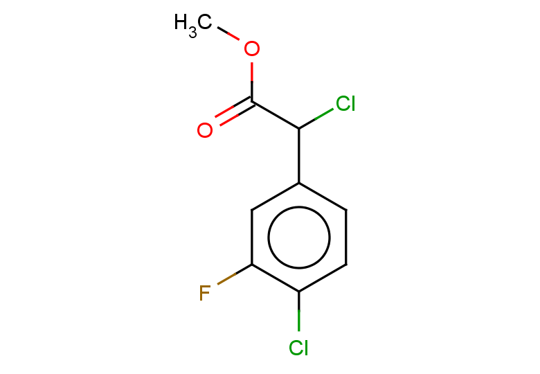 methyl 2-chloro-2-(4-chloro-3-fluorophenyl)acetate