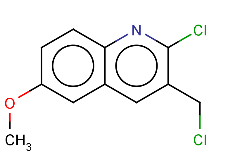 2-chloro-3-(chloromethyl)-6-methoxyquinoline