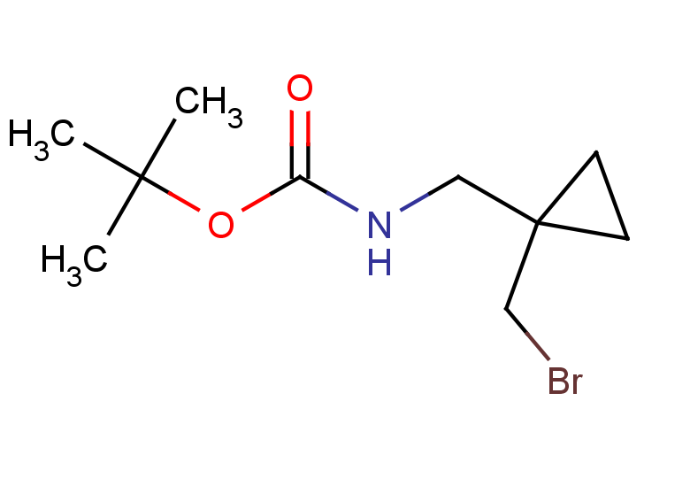 tert-butyl N-{[1-(bromomethyl)cyclopropyl]methyl}carbamate