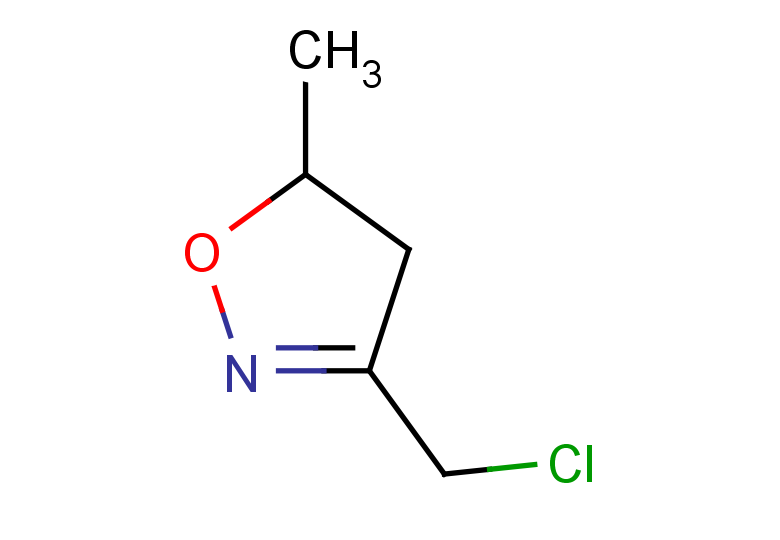3-(chloromethyl)-5-methyl-4,5-dihydro-1,2-oxazole