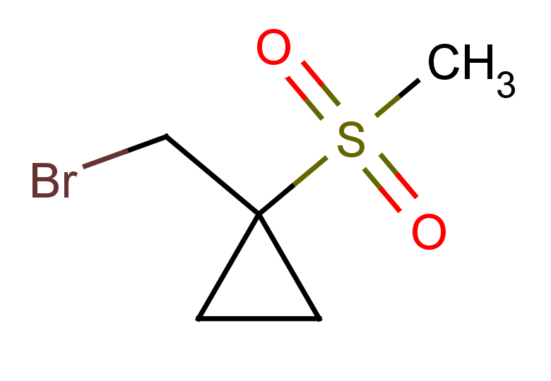 1-(bromomethyl)-1-methanesulfonylcyclopropane