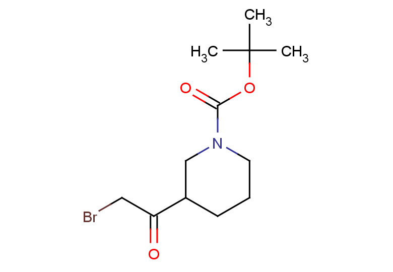 tert-butyl 3-(2-bromoacetyl)piperidine-1-carboxylate