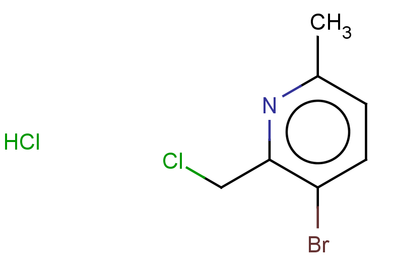 3-bromo-2-(chloromethyl)-6-methylpyridine hydrochloride