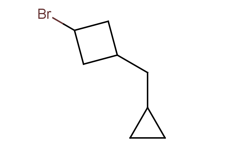 1-bromo-3-(cyclopropylmethyl)cyclobutane, Mixture of diastereomers