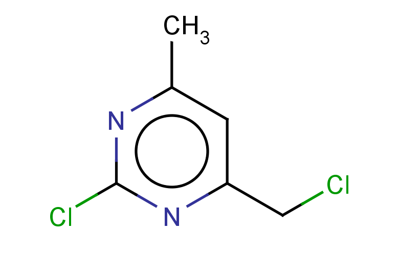 2-chloro-4-(chloromethyl)-6-methylpyrimidine