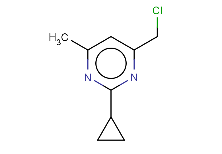 4-(chloromethyl)-2-cyclopropyl-6-methylpyrimidine