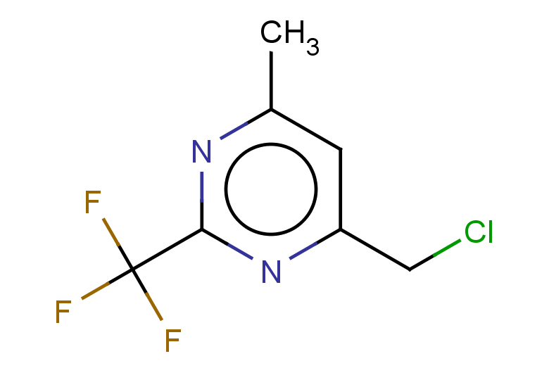 4-(chloromethyl)-6-methyl-2-(trifluoromethyl)pyrimidine