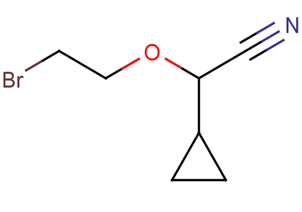 2-(2-bromoethoxy)-2-cyclopropylacetonitrile
