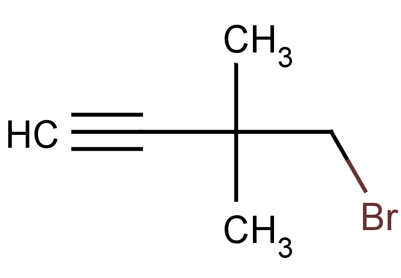 4-bromo-3,3-dimethylbut-1-yne