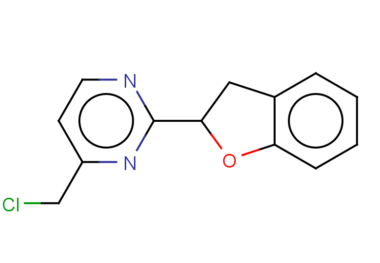 4-(chloromethyl)-2-(2,3-dihydro-1-benzofuran-2-yl)pyrimidine
