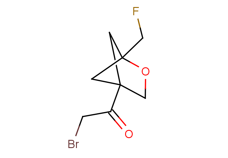 2-bromo-1-[1-(fluoromethyl)-2-oxabicyclo[2.1.1]hexan-4-yl]ethan-1-one