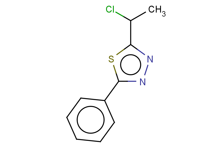2-(1-chloroethyl)-5-phenyl-1,3,4-thiadiazole