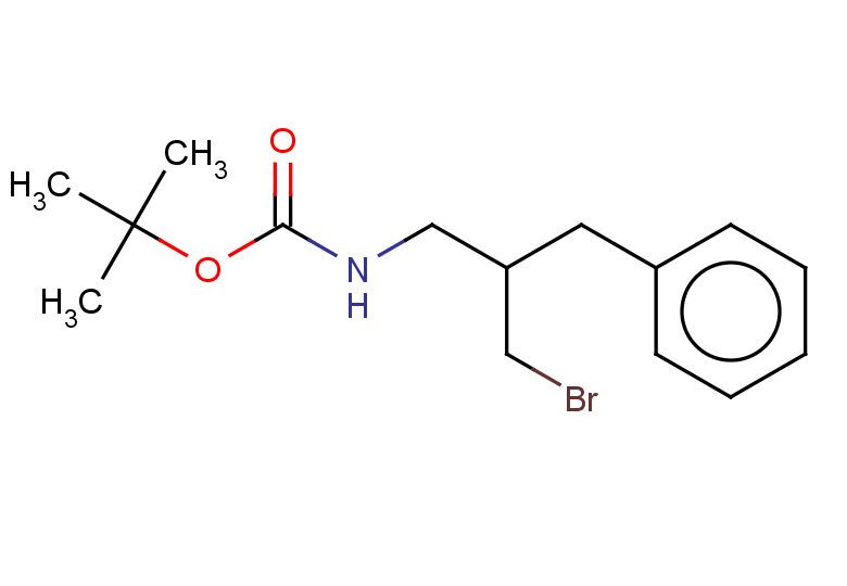 tert-butyl N-(2-benzyl-3-bromopropyl)carbamate