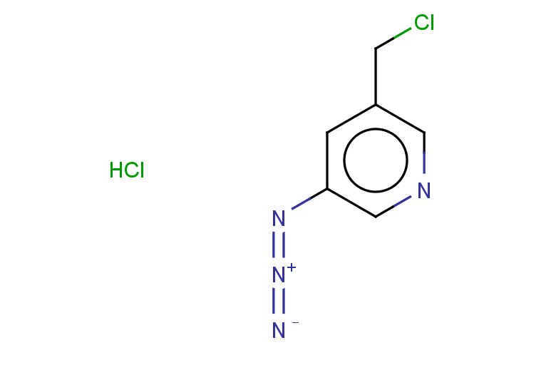 3-azido-5-(chloromethyl)pyridine hydrochloride